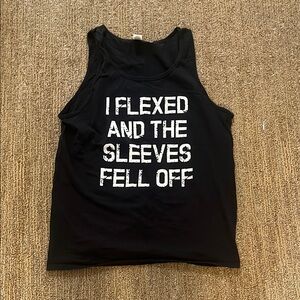 Men’s Black Gym Tank Top